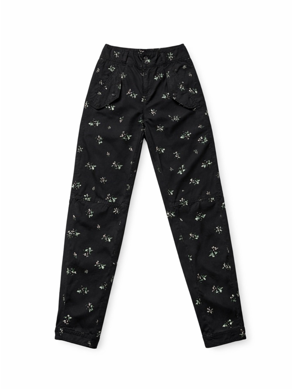 REBECCA TAYLOR - La vie  High Rise Floral Pants ‎ Sz 24